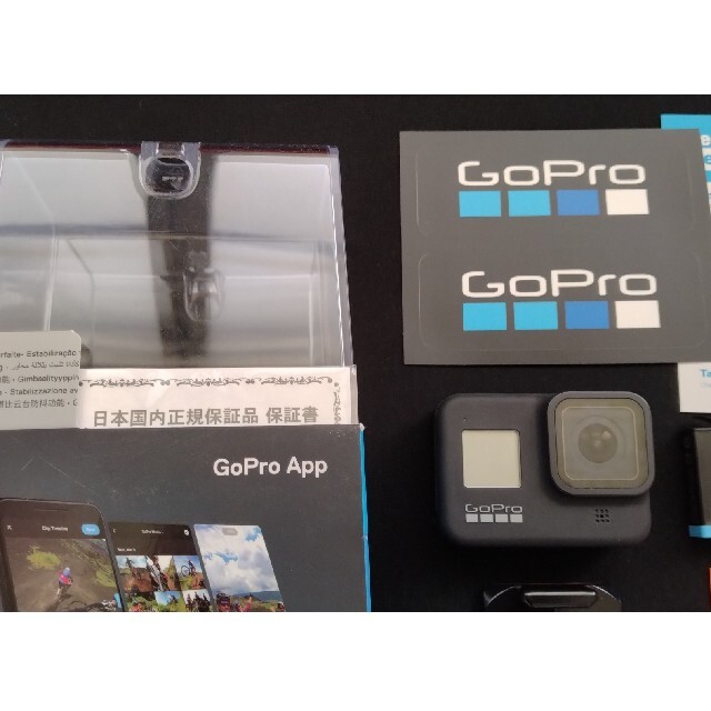 GoPro(ゴープロ)の国内正規品 GoPro8 スマホ/家電/カメラのカメラ(ビデオカメラ)の商品写真