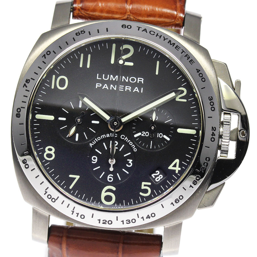 パネライ PANERAI PAM00074 ルミノール クロノグラフ 自動巻き メンズ _695018