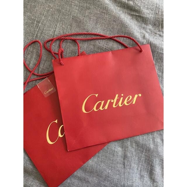 Cartier(カルティエ)のCartier ショッパー　カルティエ レディースのバッグ(ショップ袋)の商品写真