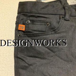 デザインワークス(DESIGNWORKS)のDESIGNWORKS ストレッチデニム　BLACK(デニム/ジーンズ)