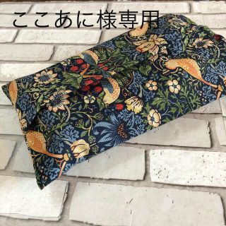 ☆ここあに様専用　紐無し　いちご泥棒オックスボックスティッシュケースハンドメイド(その他)