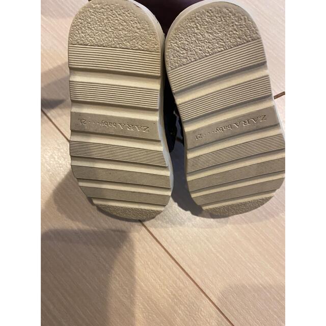 ZARA KIDS(ザラキッズ)のザラベビー　靴　21 キッズ/ベビー/マタニティのベビー靴/シューズ(~14cm)(スニーカー)の商品写真