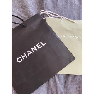 CHANEL ヴァンクリ　2枚セットショップ袋(ショップ袋)