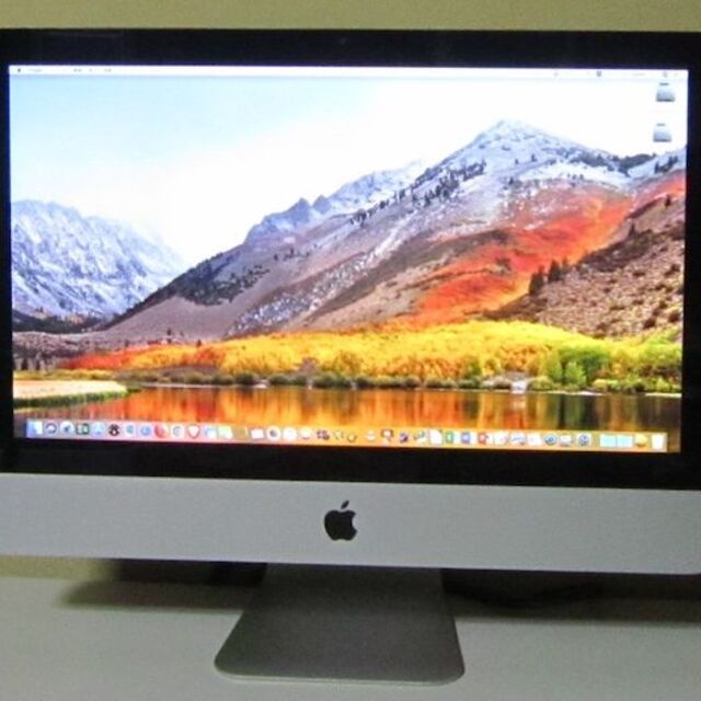 スマホ/家電/カメラ3044 美品 iMac 21.5" Mid2011 i5 Win10Pro