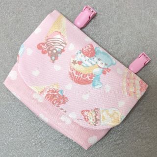 ⭐オーダー受付中⭐　移動ポケット　クリップ別　ハンドメイド　女の子　ゆめかわ(外出用品)