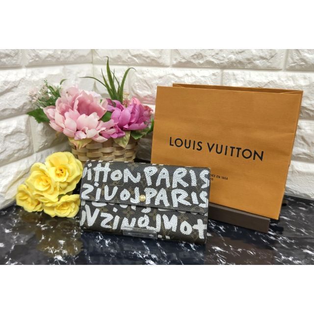 LOUIS VUITTON - 【レア品番】ルイヴィトン モノグラム グラフィティ ポルトフォイユサラ