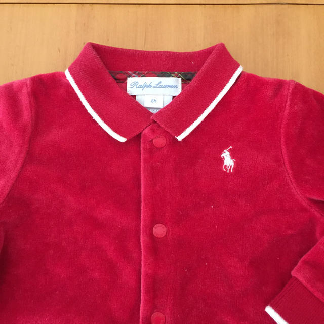 Ralph Lauren(ラルフローレン)の6ヶ月用RALPH LAUREN カバーオール キッズ/ベビー/マタニティのベビー服(~85cm)(カバーオール)の商品写真