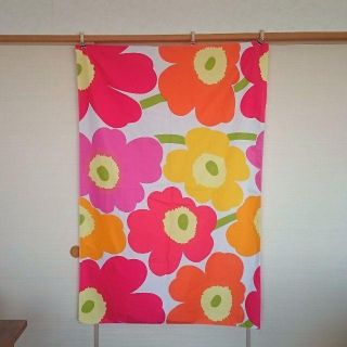 マリメッコ(marimekko)の96×144・マリメッコ・大判ウニッコ柄・ファブリック(生地/糸)