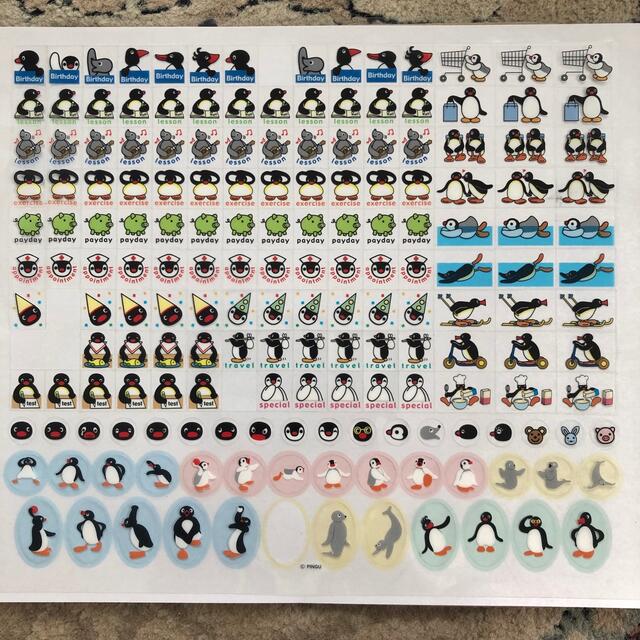 ペンギンのシール 3種 エンタメ/ホビーのおもちゃ/ぬいぐるみ(キャラクターグッズ)の商品写真