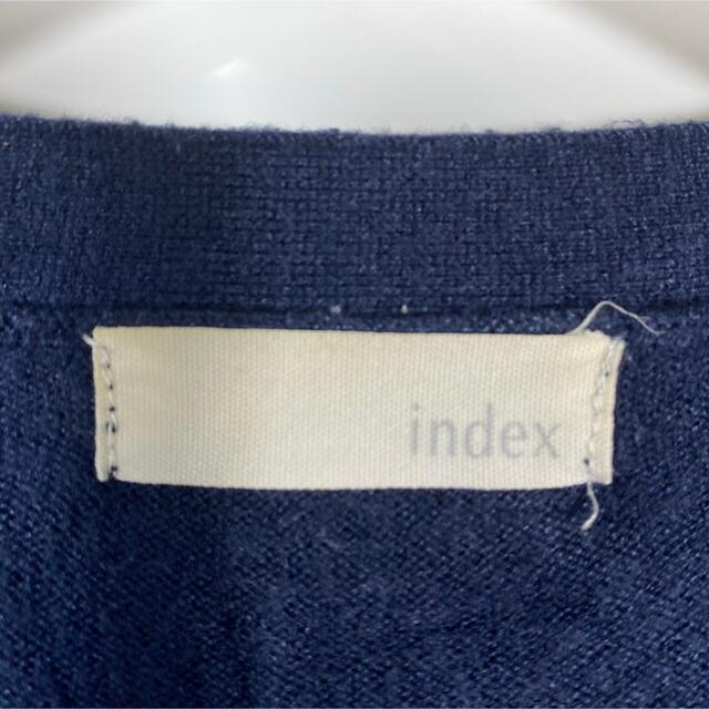 INDEX(インデックス)の『index』インデックス (M) ニット カーディガン レディースのトップス(カーディガン)の商品写真