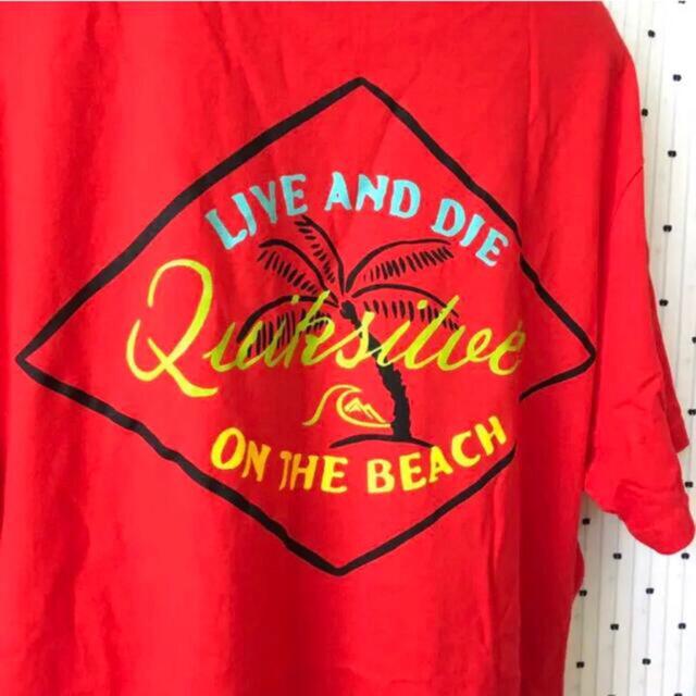 QUIKSILVER(クイックシルバー)のQSクイックシルバーUS限定プリントデザインTシャツ Ｍ スポーツ/アウトドアのスポーツ/アウトドア その他(サーフィン)の商品写真