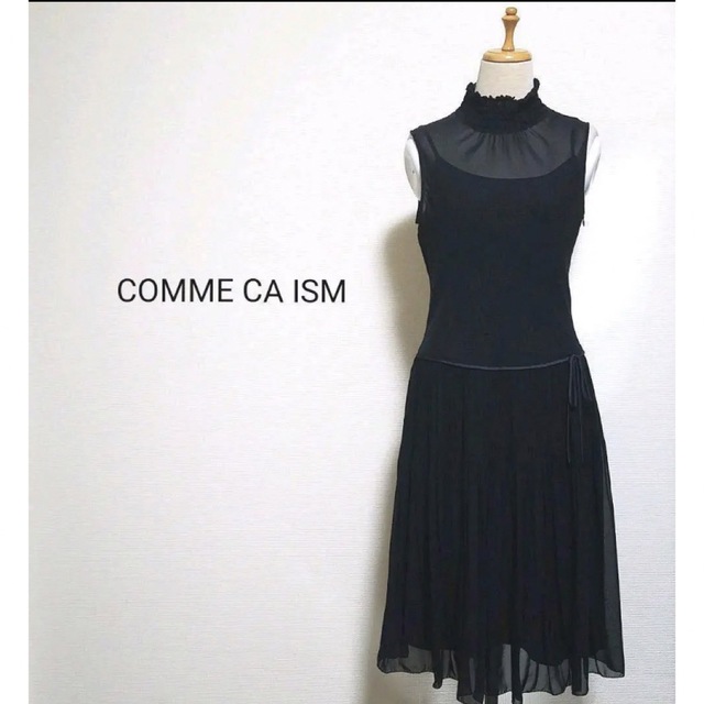 COMMSA CA ISM シースルーワンピ　L