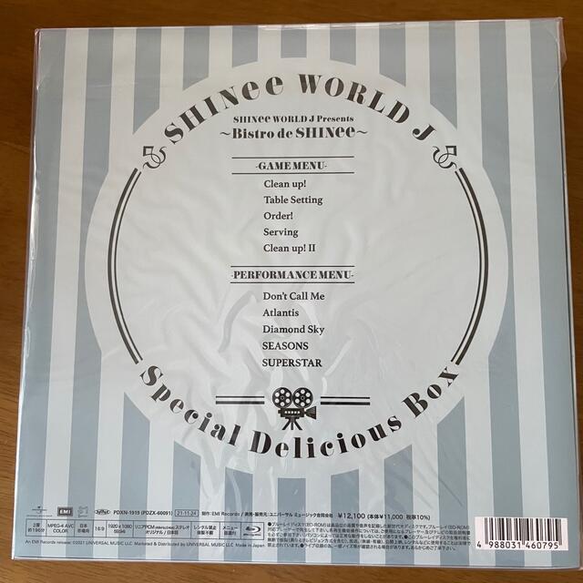 SHINee(シャイニー)のSHINee WORLD J“Bistro de SHINee“ Blu-ray エンタメ/ホビーのDVD/ブルーレイ(ミュージック)の商品写真