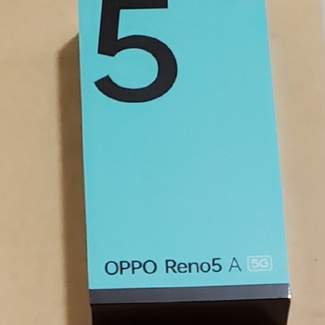 OPPO Reno5 A（eSIM）シルバーブラック ワイモバイル