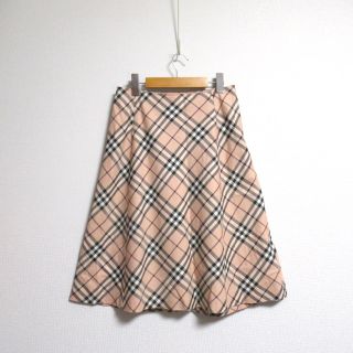 バーバリーブルーレーベル(BURBERRY BLUE LABEL)の専用　　　　　　　 バーバリー ブルーレーベル★ノバチェック フレア スカート (ひざ丈スカート)