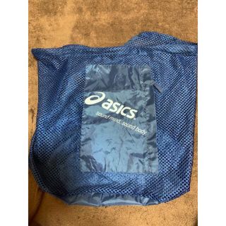 アシックス(asics)のアシックス　メッシュリュック　新品未使用　ネイビー　スポーツ(その他)