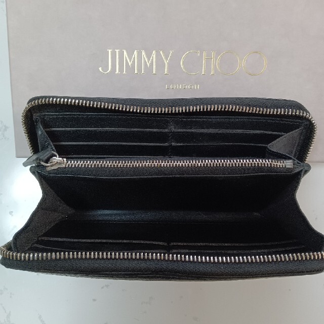 JIMMY CHOO(ジミーチュウ)のJIMMY CHOO 黒 長財布しゅ〜ん様専用 メンズのファッション小物(長財布)の商品写真