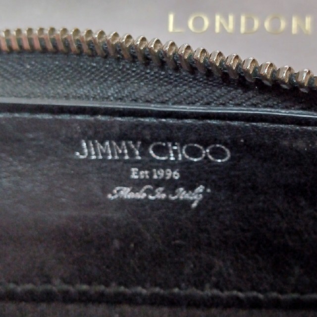 JIMMY CHOO(ジミーチュウ)のJIMMY CHOO 黒 長財布しゅ〜ん様専用 メンズのファッション小物(長財布)の商品写真