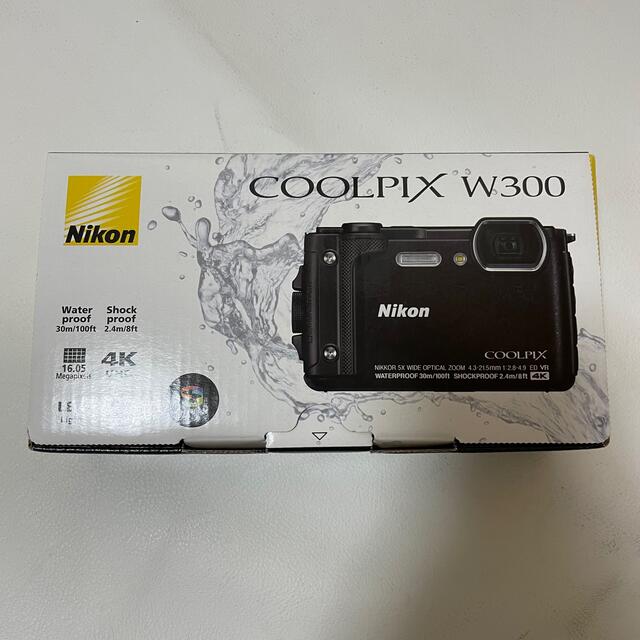 ★新品★Nikon デジタルカメラ COOLPIX W W300 BLACK