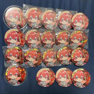 しまさかバースデー デフォ 缶バッジ あほの坂田。となりのさかた。の