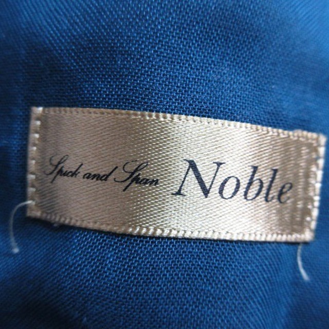 Spick and Span Noble(スピックアンドスパンノーブル)のスピック＆スパン ノーブル スカート フレア ミニ ティアード 無地 38 青 レディースのスカート(ミニスカート)の商品写真