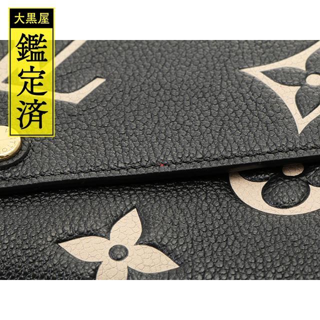 L95　サラ　モノグラムアンプラント　ブラック　長財布　ルイヴィトン LOUIS VUITTON ルイヴィトン 長財布 モノグラム アンプラント