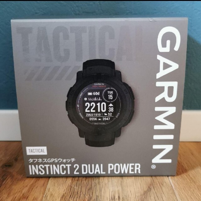 安価 2 【新品未開封】Instinct - GARMIN Dual Ed Tactical Power