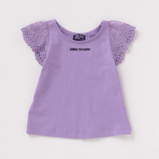 アナスイミニ(ANNA SUI mini)のANNA SUI mini 袖レースTシャツ(Tシャツ/カットソー)