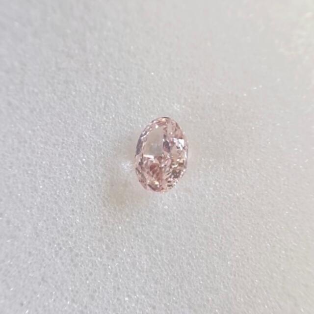 ピンクダイヤ FDP 0.095ct リング pt900 12号-