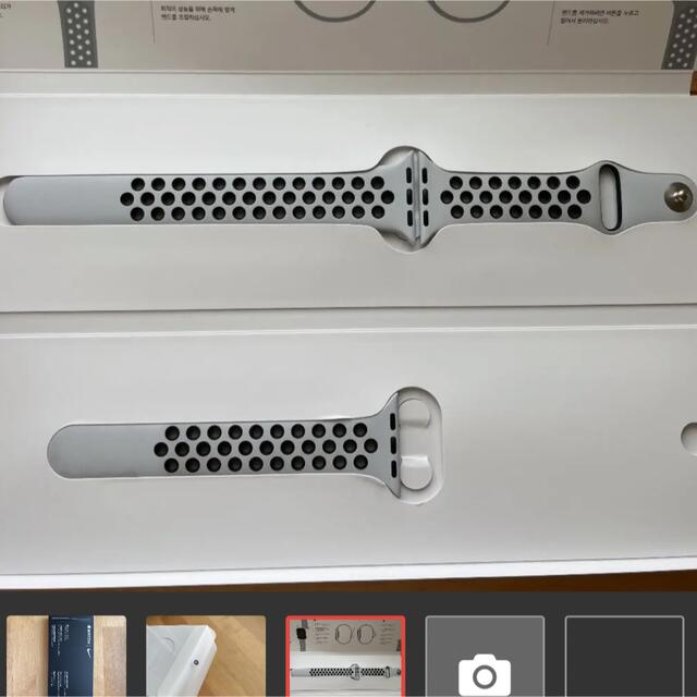 Apple Watch(アップルウォッチ)のApple Watch SE 新品未開封　NIKE バンド　セット メンズの時計(腕時計(デジタル))の商品写真