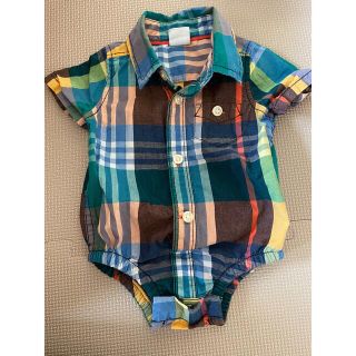 ギャップ(GAP)のGAP babyロンパース　50センチ(ロンパース)