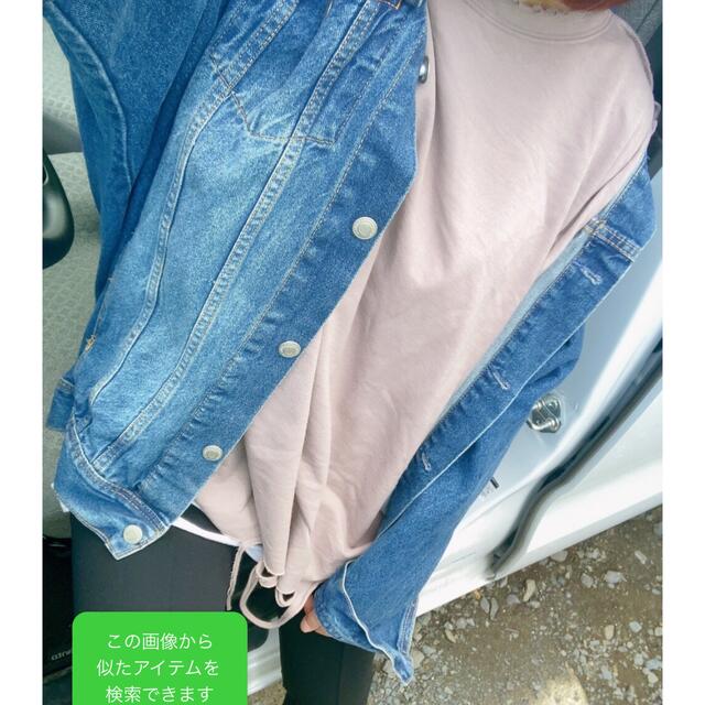 ANAP(アナップ)のANAP スウェットミニ裏毛ダメージトップス レディースのトップス(Tシャツ(半袖/袖なし))の商品写真