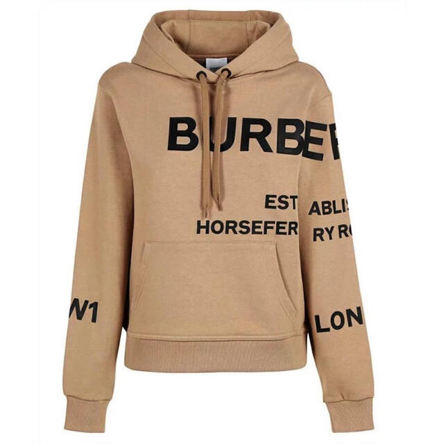 BURBERRY(バーバリー)の猪之助様専用　BURBERRY バーバリーホースフェリープリント パ ーカー レディースのトップス(パーカー)の商品写真