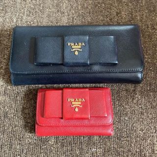 プラダ(PRADA)の【中古品】プラダ　財布・キーケースセット(財布)