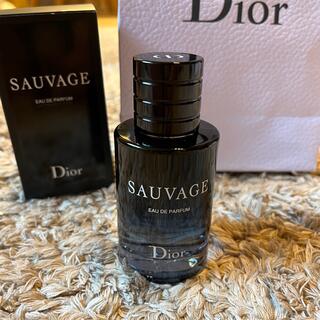 クリスチャンディオール(Christian Dior)のソヴァージュ　オードゥ　パルファン　DIOR(香水(男性用))