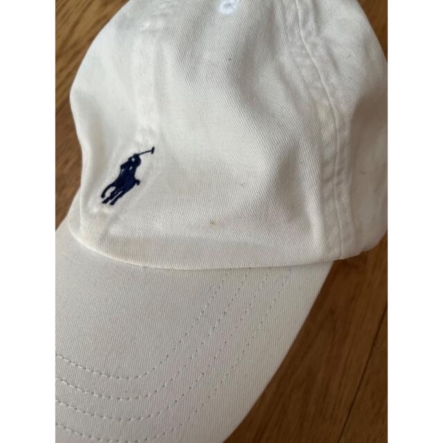 POLO RALPH LAUREN(ポロラルフローレン)のラルフローレン　キャップ　ホワイト レディースの帽子(キャップ)の商品写真