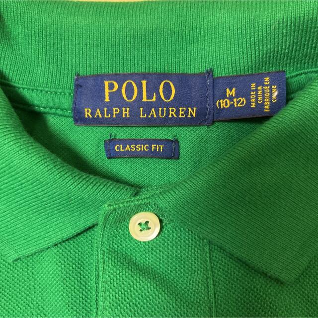 POLO RALPH LAUREN(ポロラルフローレン)のラルフローレン キッズポロシャツ サイズ10-12！ キッズ/ベビー/マタニティのキッズ服男の子用(90cm~)(Tシャツ/カットソー)の商品写真