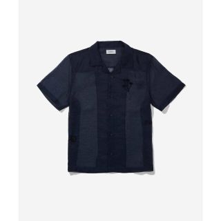 サタデーズニューヨークシティ(Saturdays NYC)の【ネイビー（40）】Canty Sheer Emb SS Shirt(シャツ/ブラウス(長袖/七分))