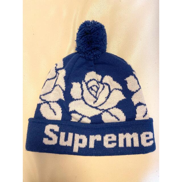 supreme 薔薇　ビーニー