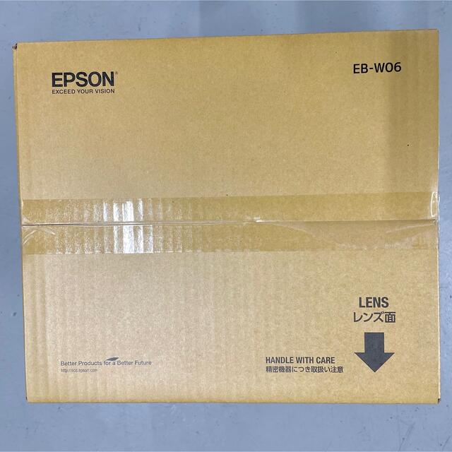 EPSON(エプソン)のEPSON ビジネスプロジェクター EB-W06 スマホ/家電/カメラのテレビ/映像機器(プロジェクター)の商品写真