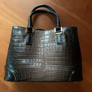 レザージュエルズ leather Jewelsクロコダイル ハンド バッグ(ハンドバッグ)