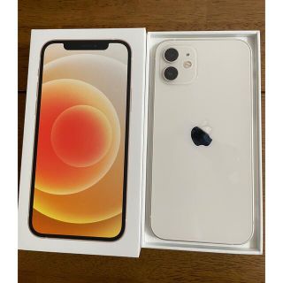 Apple - iPhone 12 ホワイト 64GB SIMフリー【美品】の通販 by Rakuma
