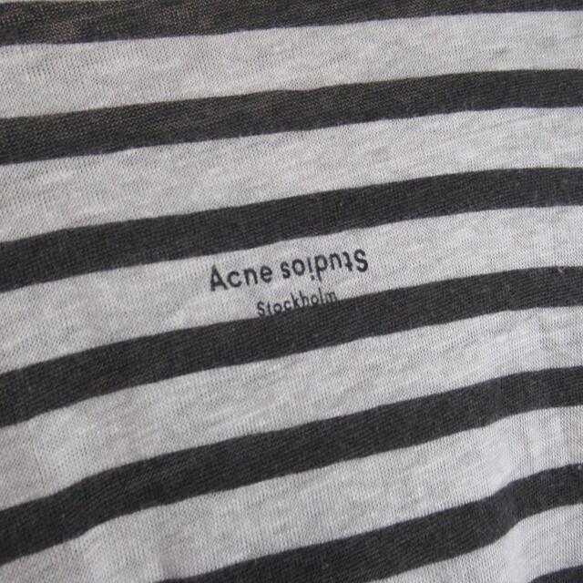 Acne Studios(アクネストゥディオズ)の専用 ACNE STUDIOS ボーダー ニット サマー セーター アクネ メンズのトップス(ニット/セーター)の商品写真