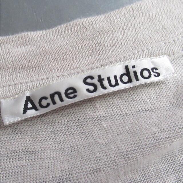 Acne Studios(アクネストゥディオズ)の専用 ACNE STUDIOS ボーダー ニット サマー セーター アクネ メンズのトップス(ニット/セーター)の商品写真