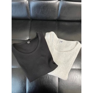 ユニクロ(UNIQLO)のユニクロ　クロップドTシャツ(Tシャツ(半袖/袖なし))