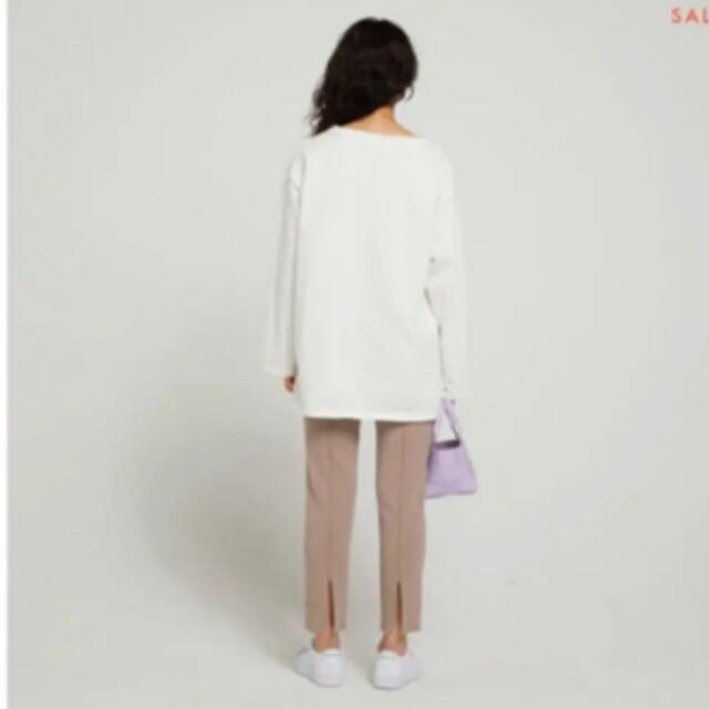 SeaRoomlynn(シールームリン)のsearoomlynn PINタックslimパンツ グレージュ  レディースのパンツ(カジュアルパンツ)の商品写真