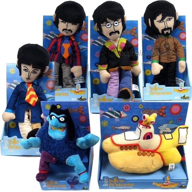 ビートルズ イエローサブマリン ぬいぐるみ 2012 version 6 ビートルズ イエローサブマリン ぬいぐるみ 2012 version 6
