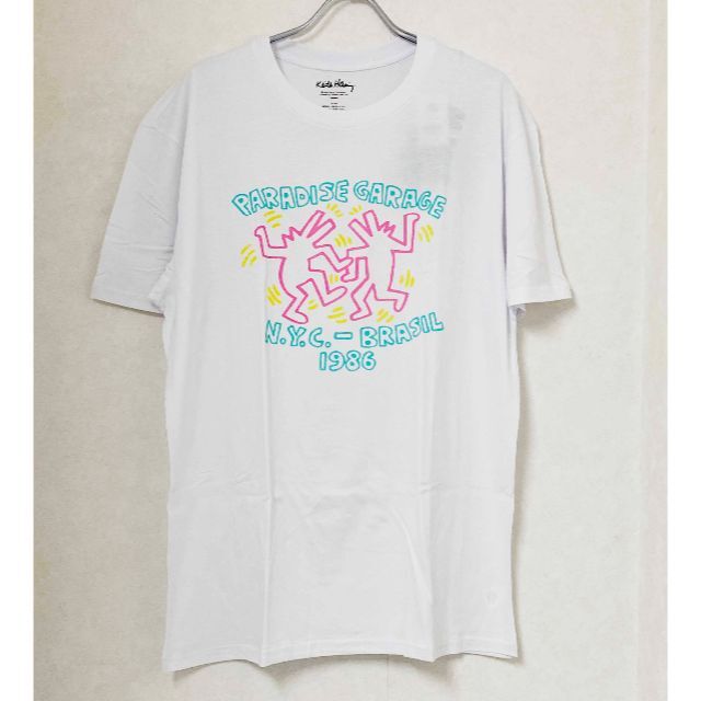 コストコ(コストコ)の新品 L ★ キース・ヘリング 半袖 Tシャツ コストコ US-M メンズのトップス(Tシャツ/カットソー(半袖/袖なし))の商品写真