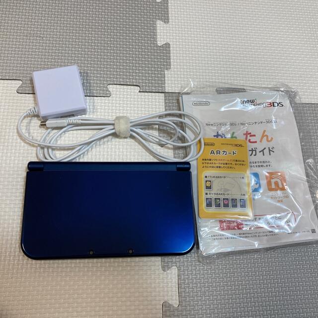 Nintendo 3DS NEW ニンテンドー 本体 LL メタリックブルー - 携帯用
