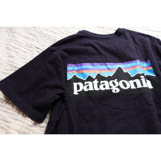 patagonia(パタゴニア)のパタゴニア　patagonia Tシャツ　ネイビー レディースのトップス(Tシャツ(半袖/袖なし))の商品写真